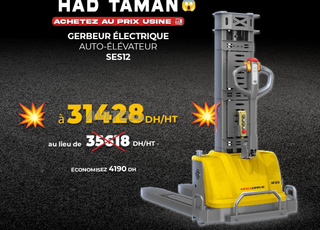 Gerbeur Électrique à Conducteur Porté – QES15E-P