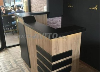 comptoir accueil pour bureau