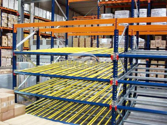 Rayonnage semi-lourd fiable et durable