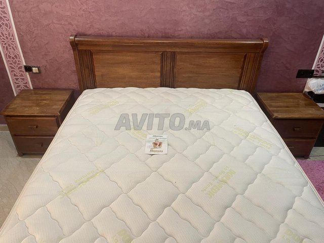 Chambre complète en bois massif avec matelas