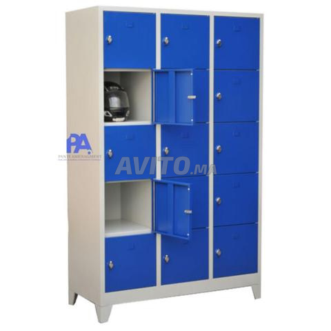 armoire métallique à portes battantes - 2