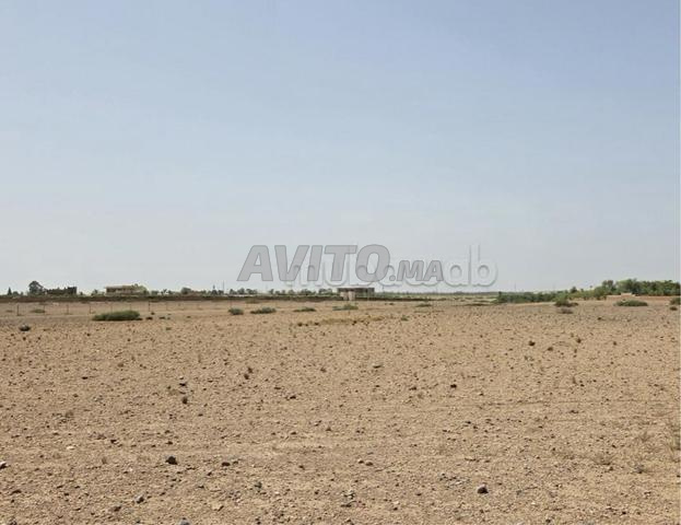 Terrain 2000M² route d'Amizmiz KM 17, vue ATLAS