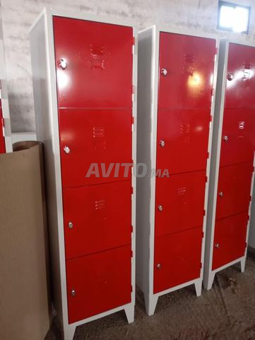 Armoire casier vestiaire métallique 2 portes dispo - 2