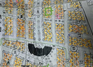 Terrain titre 115 m2 lot Al yamama 2 facades 20/12