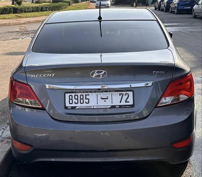 Hyundai Accent Diesel Automatique 2017 à Berrechid