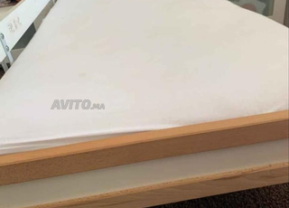 Lit ikea avec matelas 2 barrières de sécurité 
