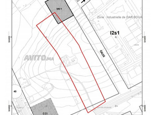 أرض للبيع صناعية I2si داربوعزة 