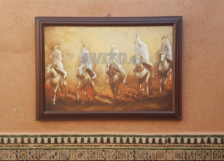 Tableau tbourida marocain 