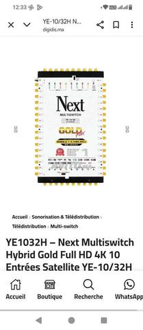 multi switch satellites 32 sortie 