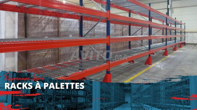 Rack à palettes – Installation clé en main