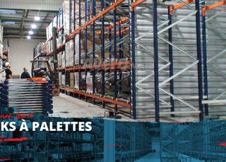 Rayonnage lourd – Stockage industriel robuste