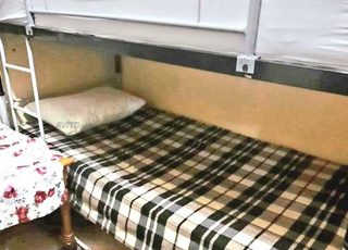 Lit superposé avec matelas