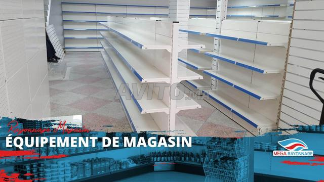 Gondoles et accessoires magasin – Installation pro