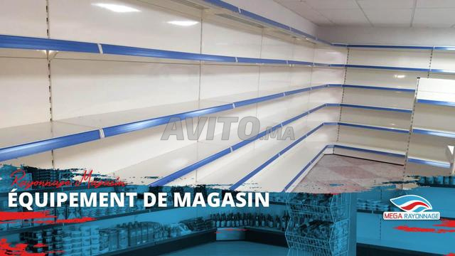 Rayonnage professionnel caisse de sortie - 2