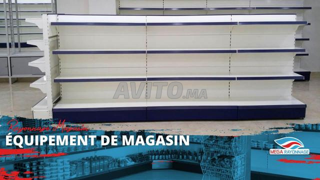 Rayonnage magasin – Installation partout au Maroc