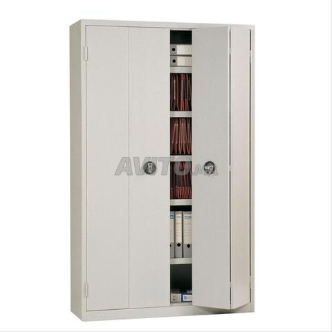 rangement métallique \armoire porte battante dispo - 2