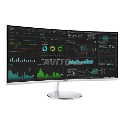 Écran Samsung C34J791WTM – 34 pouces incurvé