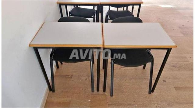 Mobilier scolaire à Tétouan