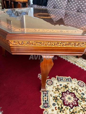 Table Salon Marocain en Bois Élégante à la main - 2