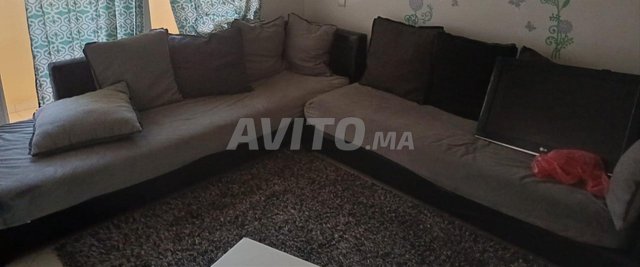canapé simili cuir 2,75x2,5m
