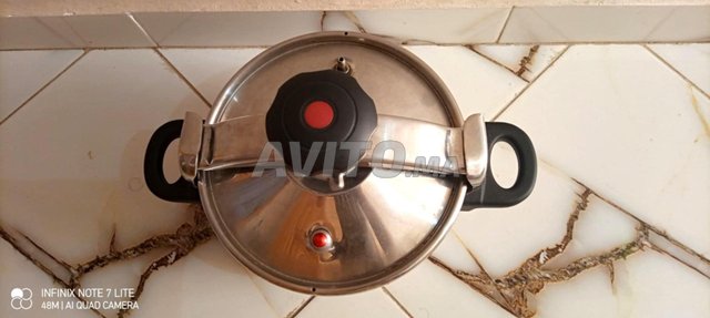 cocotte inox granite