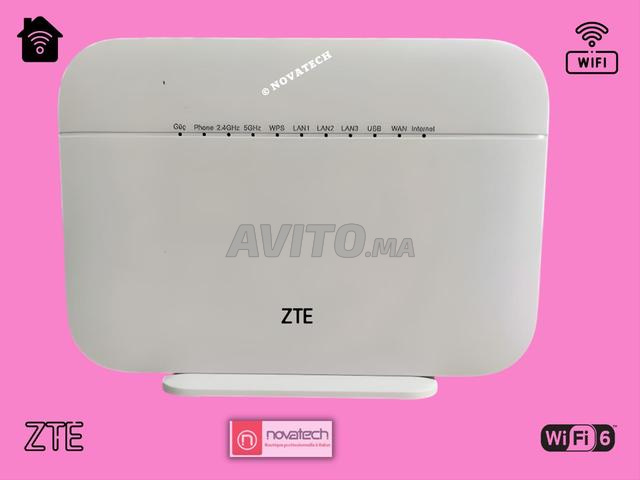 Pack 3 ZTE ZXHN H3600P Mesh Wifi6 AX3000 Gigabit - 2
