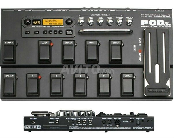 Line 6 POD XT Live AVEC HOUSE ORIGINALE