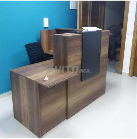 FABRICATION DES BUREAUX DE RÉCEPTION À CASABLANCA - 2