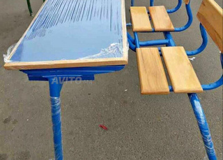 Table pupitre scolaire double places prix usine
