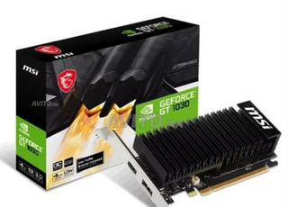 Carte graphique GT 1030 4GB DDR4 sans ventilateur – Neuf