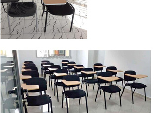 TABLE ET CHAISE AVEC TABLETTE