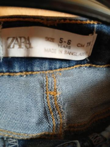 Jean pour fille élégant et moderne Zara de 5 à 6 ans - 2