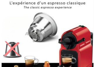 Capsule Nespresso Réutilisable♻️ Acier Inox♻️