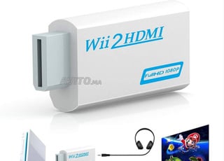 Convertisseur Wii vers HDMI 1080P Adaptateur Wii2HDMI