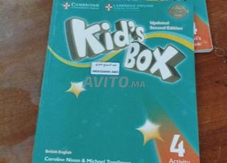 kids Box activity Book 4 & kids Box Pupil's Book 4
