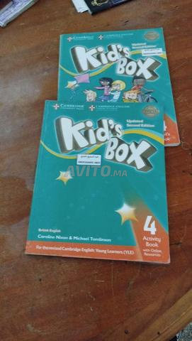 kids Box activity Book 4 & kids Box Pupil's Book 4
