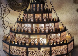 Suspension Marocaine Artisanal Fait à Main