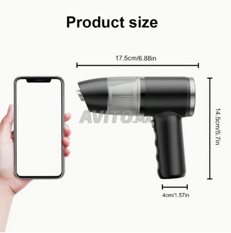 Aspirateur Portable Sans Fil – Voiture et Maison