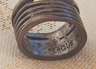 Bague Large Métallique – UTERQUE 14