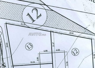 Terrain sur la rue Mohammed V