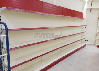 Gondoles pour supermarché
