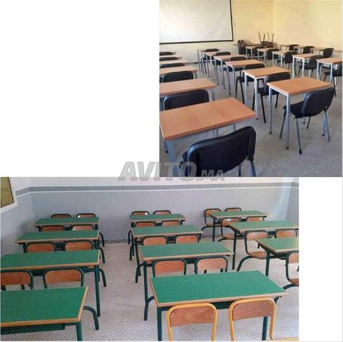 Les tables de scolaire de Rabat