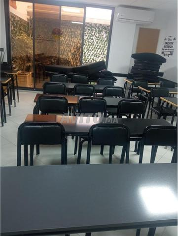 Scolaires en gros avec chaise tissu confortable