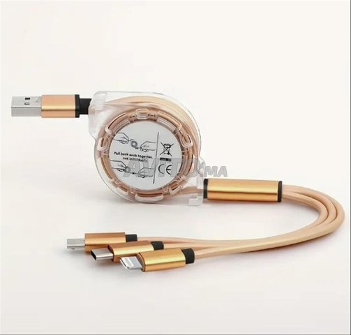 Câble de Charge Rapide Tout Téléphones