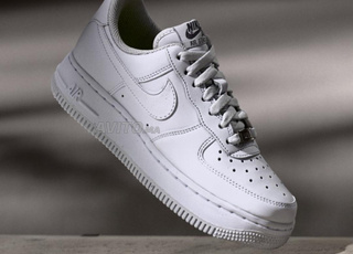 Chaussures spadrie air force blanche