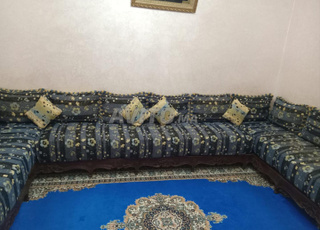 Tapis et tapis avec coussins