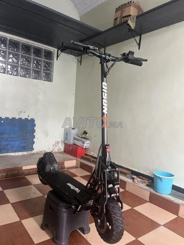 trotinette 1000w en vert en bon état - 2