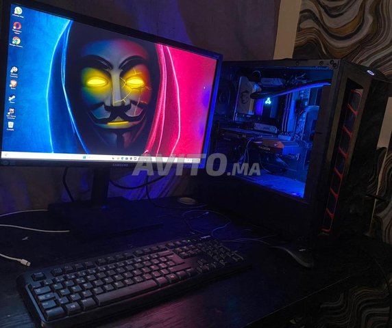 حاسوب ألعاب Ryzen 9 7900X - 12 نواة 48 جيجابايت DDR5