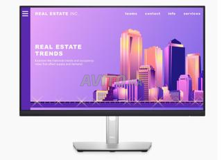 شاشة ديل بدقة عالية كاملة IPS 24 بوصة طراز P2422h