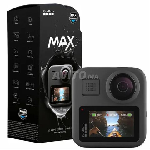 GoPro MAX 360 – Caméra d’Action 360